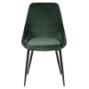chaise darius velours vert mousse 2 chaise darius velours vert mousse 2
