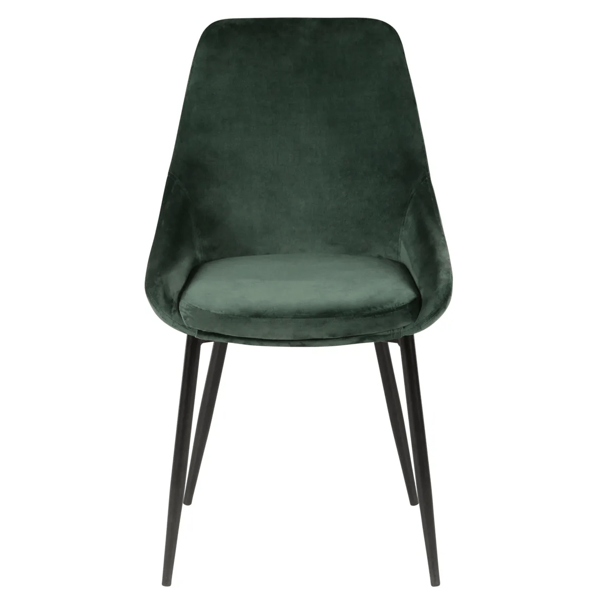 chaise darius velours vert mousse 2 chaise darius velours vert mousse 2