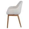 chaise maggie accoudoirs blanche chaise maggie accoudoirs blanche