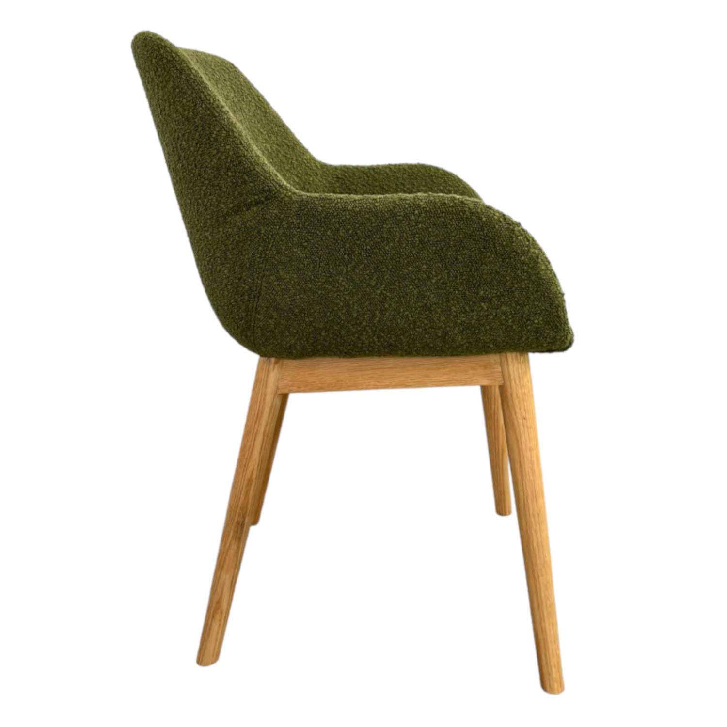 chaise maggie tissu bouclé vert chaise maggie tissu boucle vert