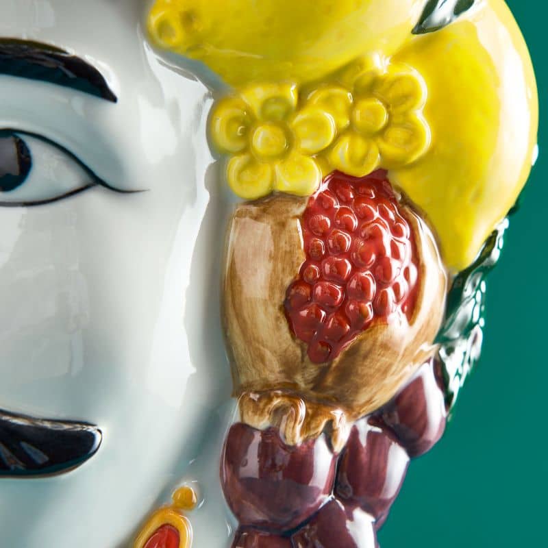 vase décoratif Moro téte maure sicilienne 4 vase decoratif Moro tete maure sicilienne 4