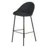 Chaise snack Mondo tissu gris anthracite 2 Chaise snack Mondo tissu gris anthracite 2