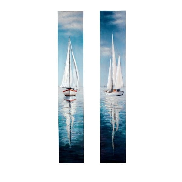 Diptyque Voiliers En Mer