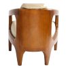 Fauteuil Club Daytona Cuir Beige 3 Fauteuil Club Daytona Cuir Beige 3