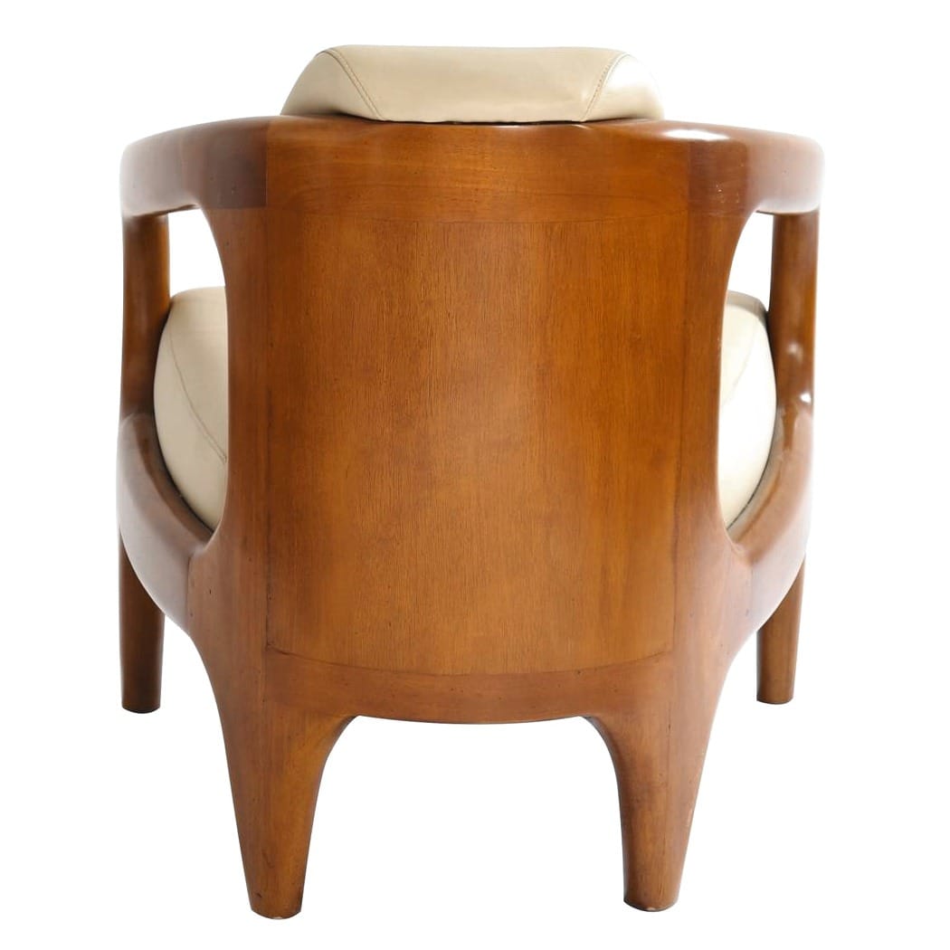 Fauteuil Club Daytona Cuir Beige 3 Fauteuil Club Daytona Cuir Beige 3
