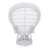Fauteuil Emmanuelle En Rotin blanc 3 Fauteuil Emmanuelle En Rotin blanc 3
