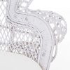 Fauteuil Emmanuelle En Rotin blanc 5 Fauteuil Emmanuelle En Rotin blanc 5