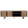 Meuble TV Garwood 2 Portes 2 Tiroirs 160 cm Meuble TV Garwood 2 Portes 2 Tiroirs 160 cm