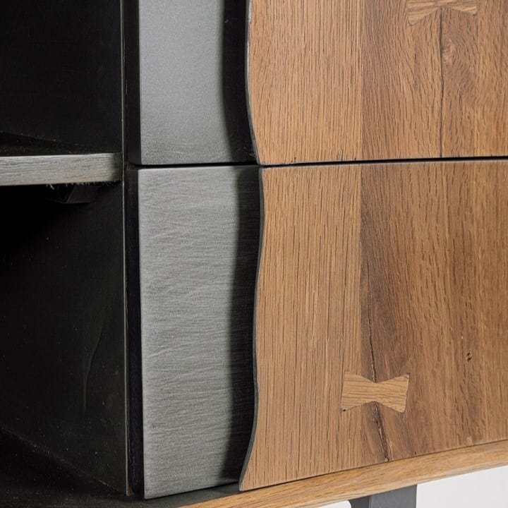 Meuble TV Garwood 2 Portes 2 Tiroirs 160 cm 6 Meuble TV Garwood 2 Portes 2 Tiroirs 160 cm 6
