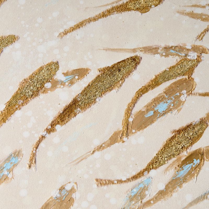 Peinture banc de poissons rouges 5 Peinture banc de poissons rouges 5