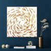 Peinture banc de poissons rouges 6 Peinture banc de poissons rouges 6