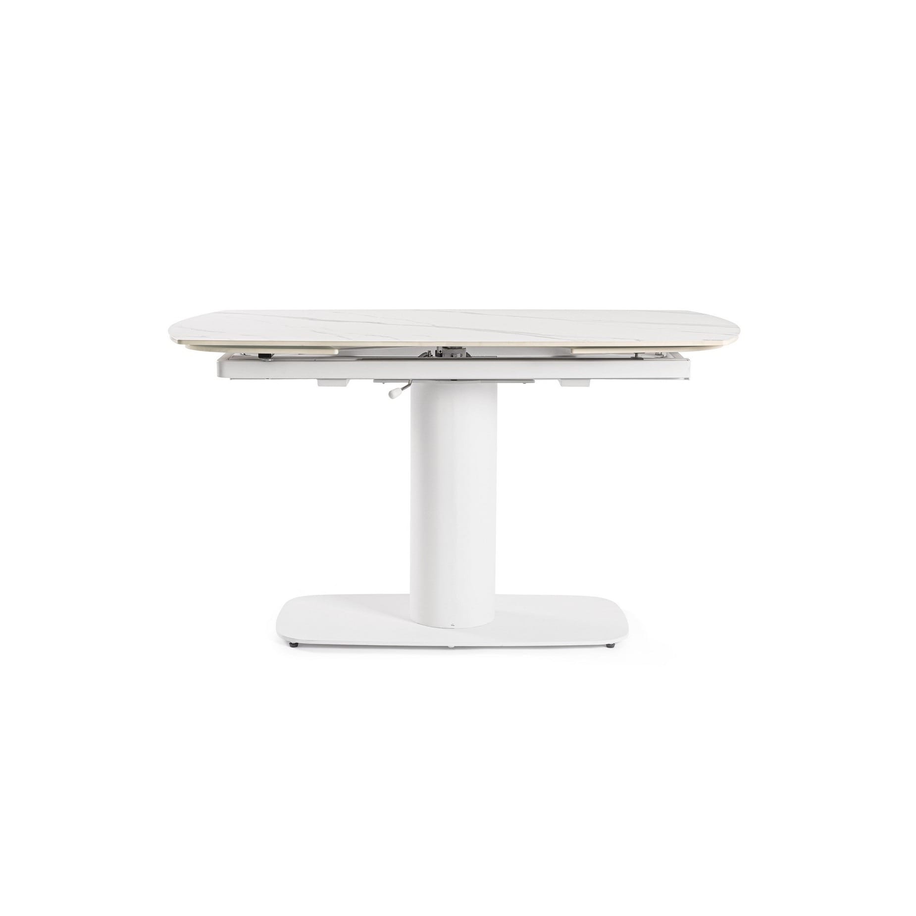 Table De Repas Grès Extensible Minor plateau blanc 4 Table De Repas Gres Extensible Minor plateau blanc 4