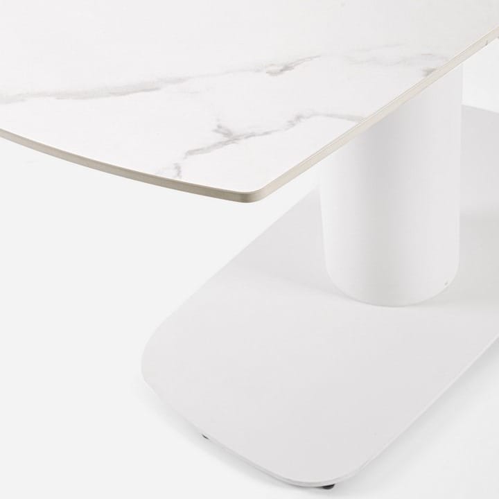 Table De Repas Grès Extensible Minor plateau blanc 5 Table De Repas Gres Extensible Minor plateau blanc 5