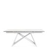 Table de repas céramique extensible aliisa Table de repas céramique extensible Aliisa Blanche – Une table blanche design et moderne