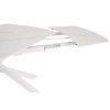 Table repas extensible blanc mat Joline2 Table repas extensible blanc mat Joakim2