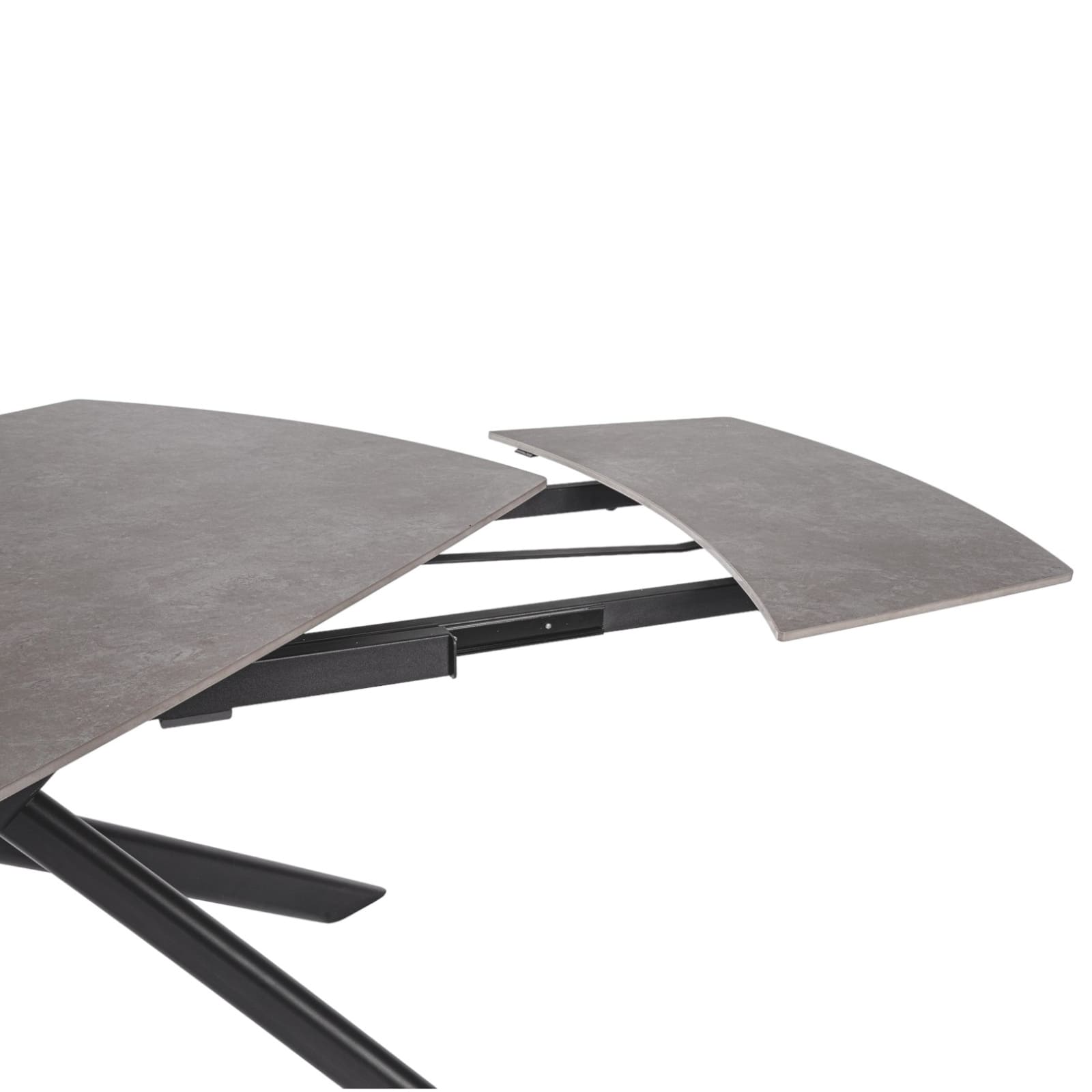 Table repas extensible gris mat Joline 6