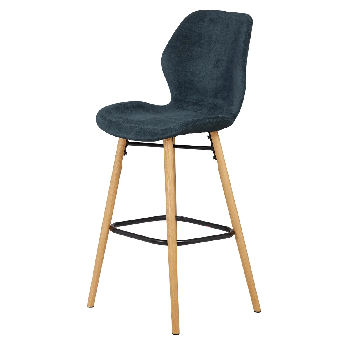 Tabouret snack Clark bleu 2 Tabouret snack Clark bleu 2