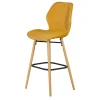 Tabouret snack Clark moutarde 2 Tabouret snack Clark moutarde 2