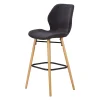 Tabouret snack Clark noir 2 Tabouret snack Clark noir 2