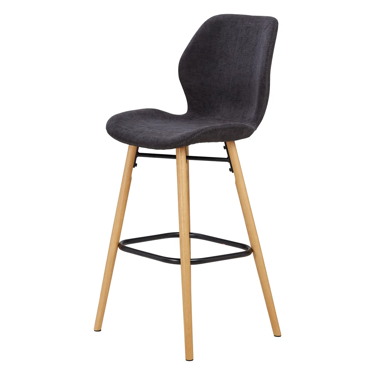 Tabouret snack Clark noir 2 Tabouret snack Clark noir 2