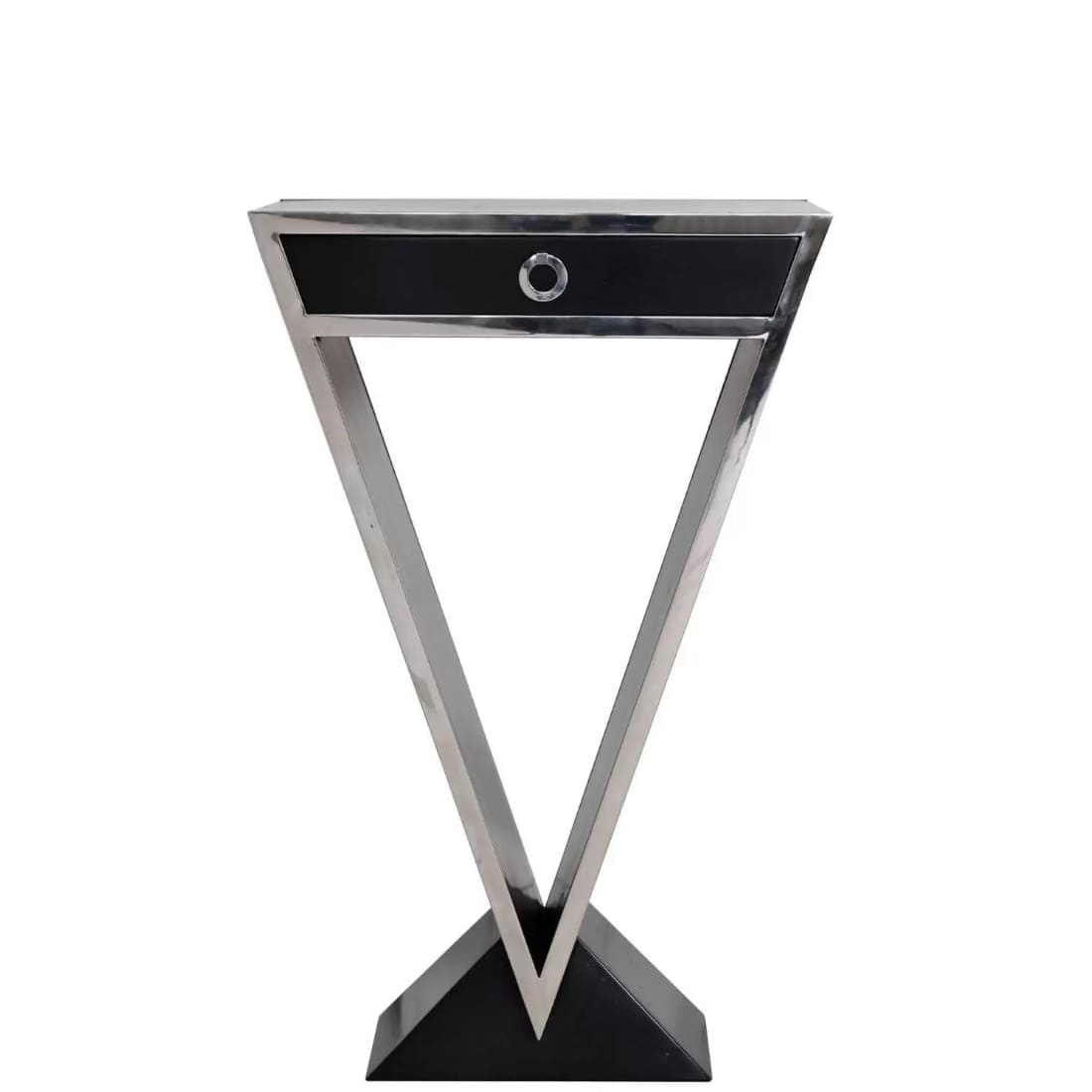 console delta petit modele finition noire design triangle majdeltier