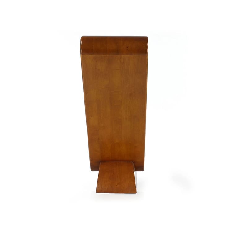 console icone bois verni noyer triangle moma degisn original art deco majdeltier 4