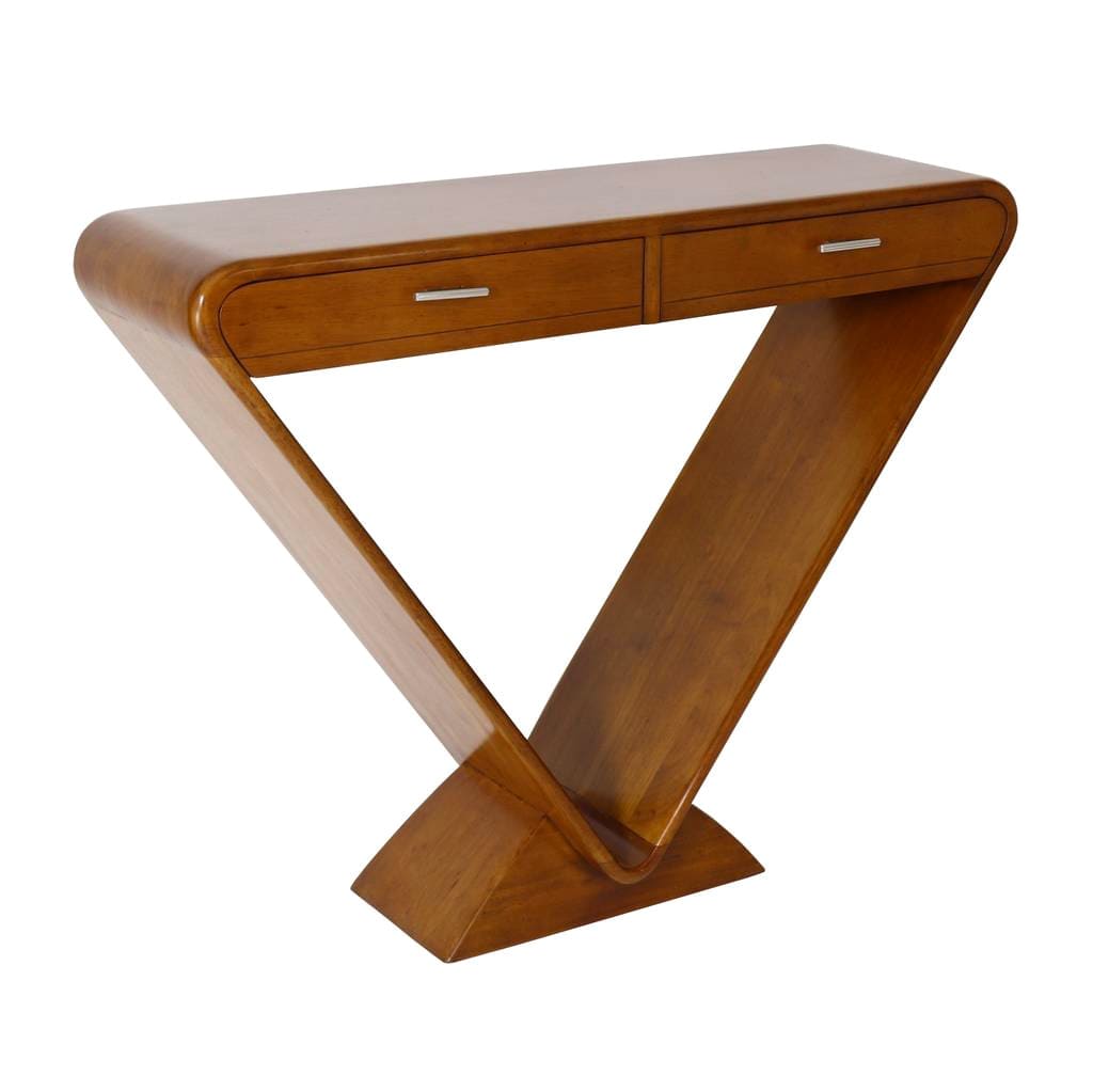scmtac01 face console icone bois verni noyer triangle moma degisn original art deco majdeltier 2