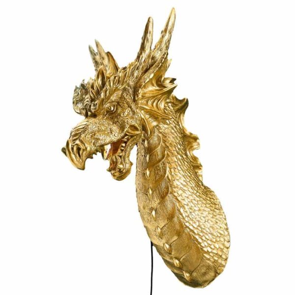 Applique Murale Dragon Or Drake