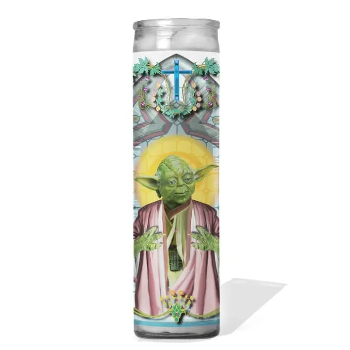 Bougie de prière de célébrité Yoda Bougie De Prière Yoda