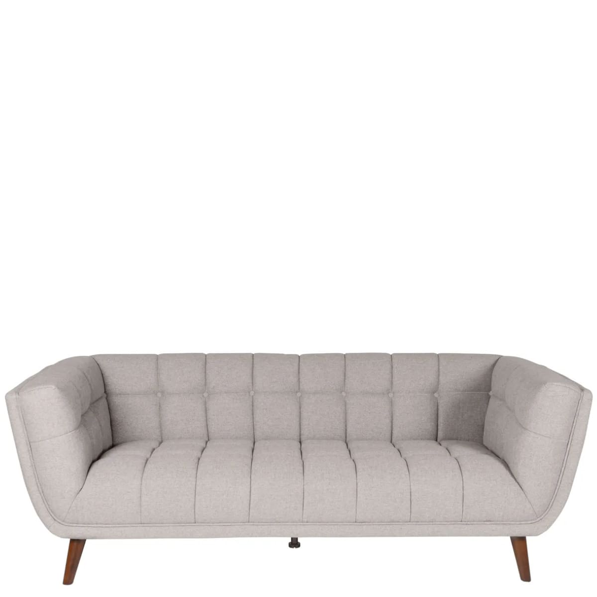 Canape Beryl 3 places gris clair