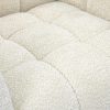 Fauteuil Beryl Tissu Bouclé Blanc 6 Fauteuil Beryl Tissu Boucle Blanc 6