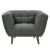 Fauteuil Beryl vert Fauteuil Beryl vert