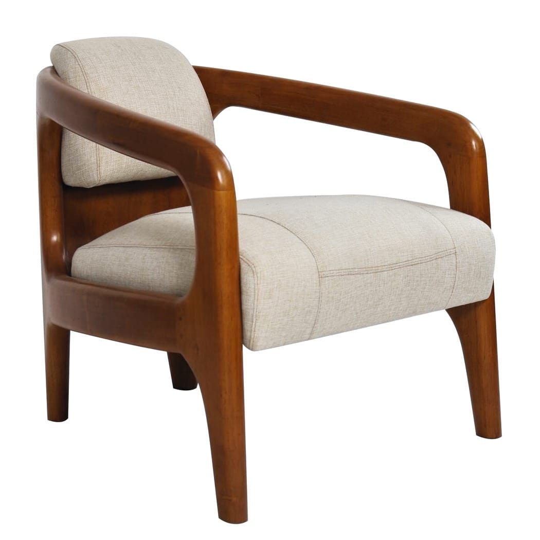 Fauteuil Club Daytona Tissu Beige 2 Fauteuil Club Daytona Tissu Beige 2