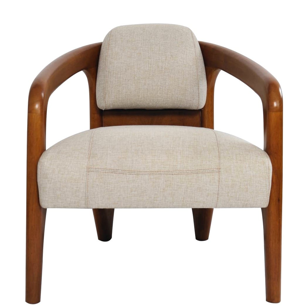 Fauteuil Club Daytona Tissu Beige Fauteuil Club Daytona Tissu Beige
