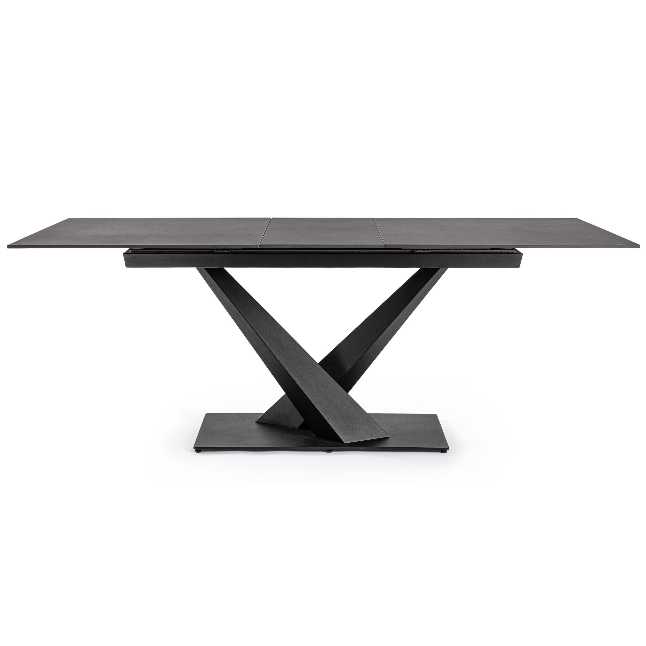 Table de Repas Céramique Extensible Noire Blaxx-design- majdeltier Table de Repas Ceramique Extensible Noire Blaxx design majdeltier
