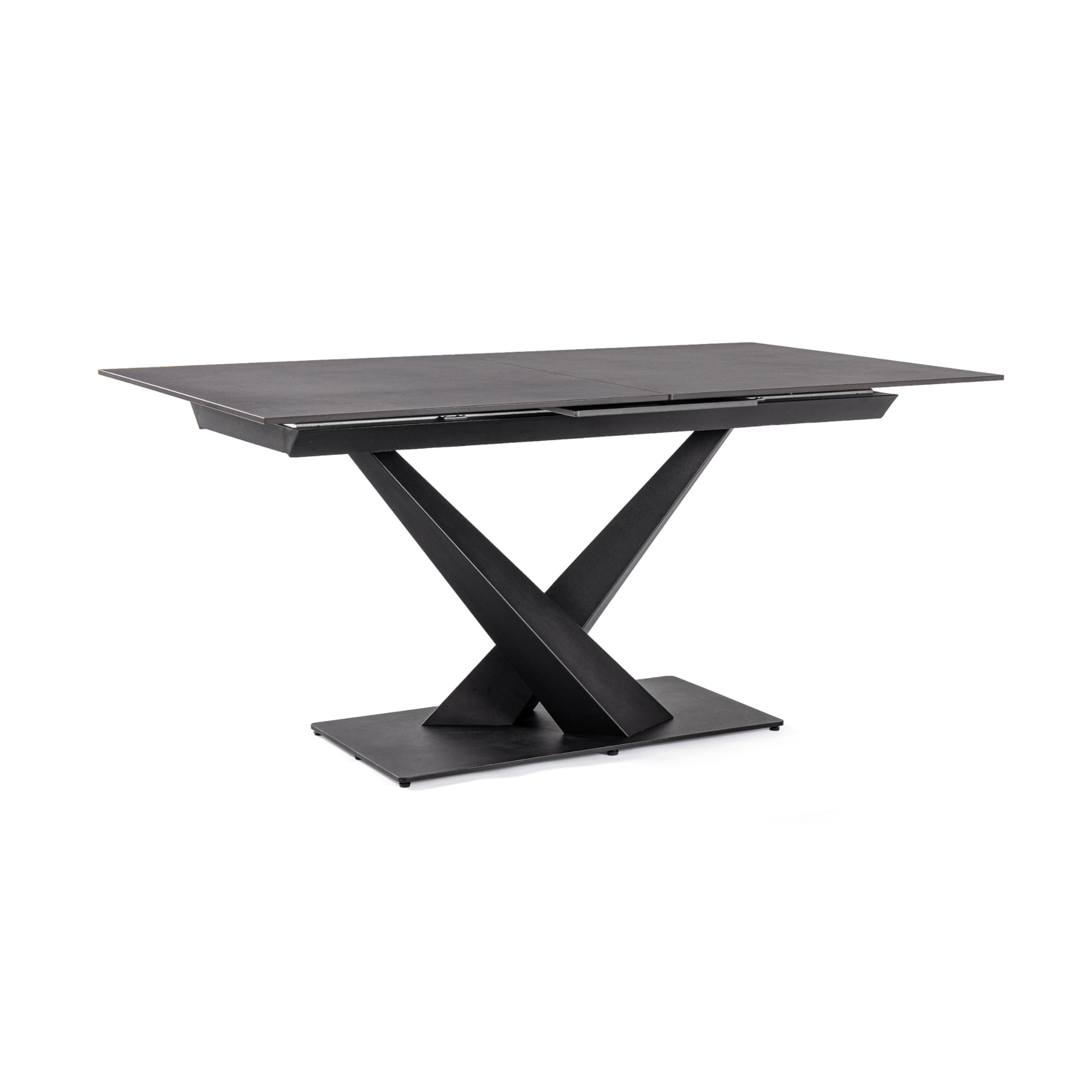 Table de Repas Céramique Extensible Noire Blaxx-design- table rectangulaire-majdeltier 2 Table de Repas Ceramique Extensible Noire Blaxx design table rectangulaire majdeltier 2