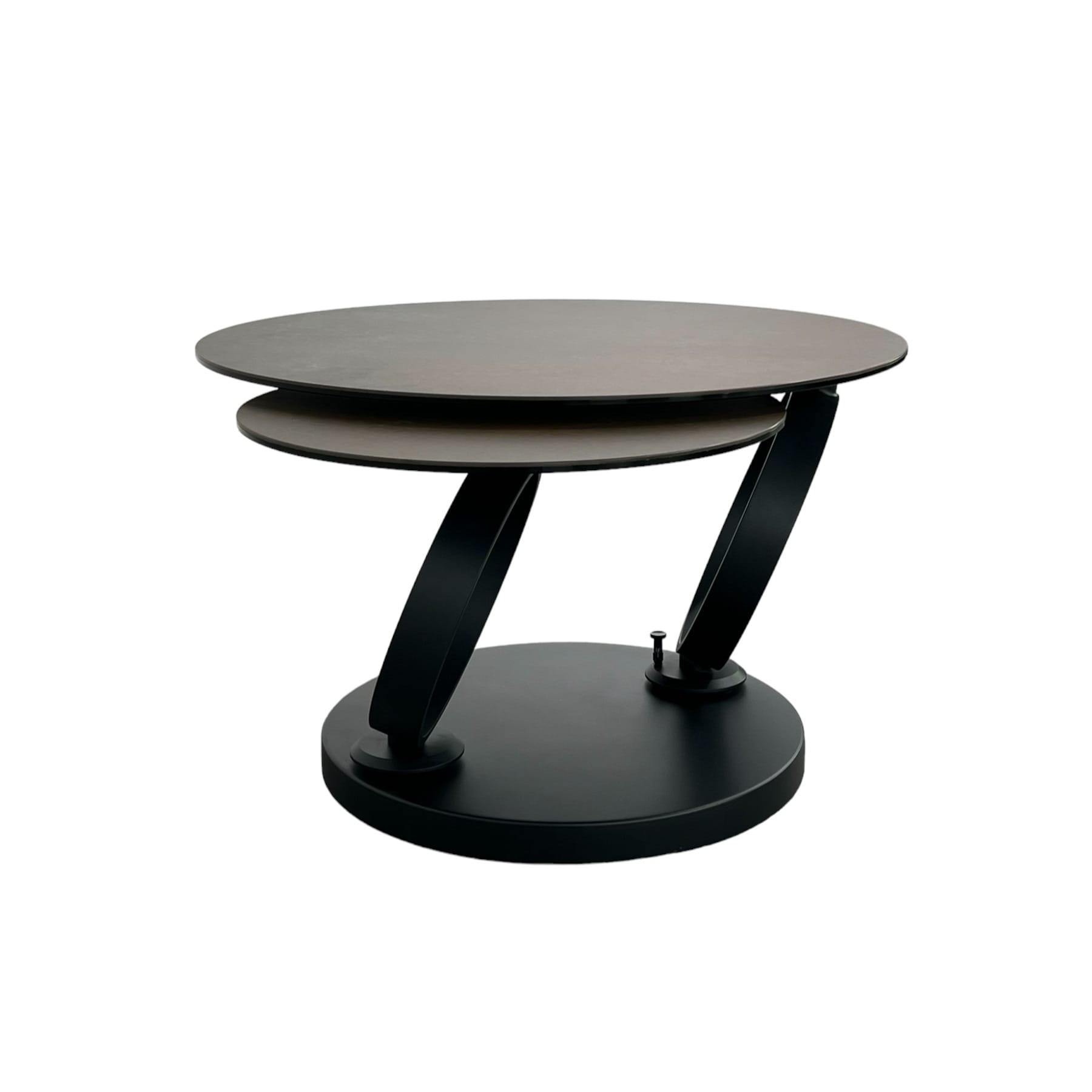 table basse pivotante en céramique bronze 1 table basse pivotante en ceramique bronze 1