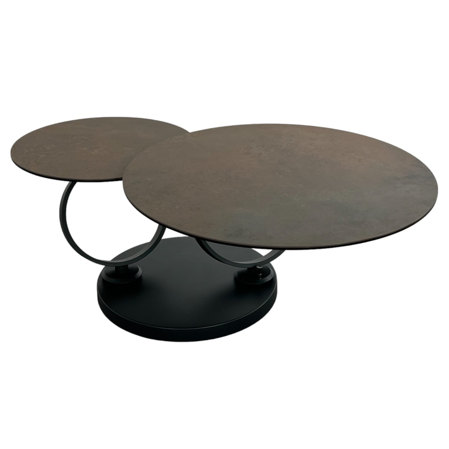 table basse pivotante en céramique bronze 11 table basse pivotante en ceramique bronze 11
