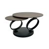 table basse pivotante en céramique bronze 2 table basse pivotante en ceramique bronze 2