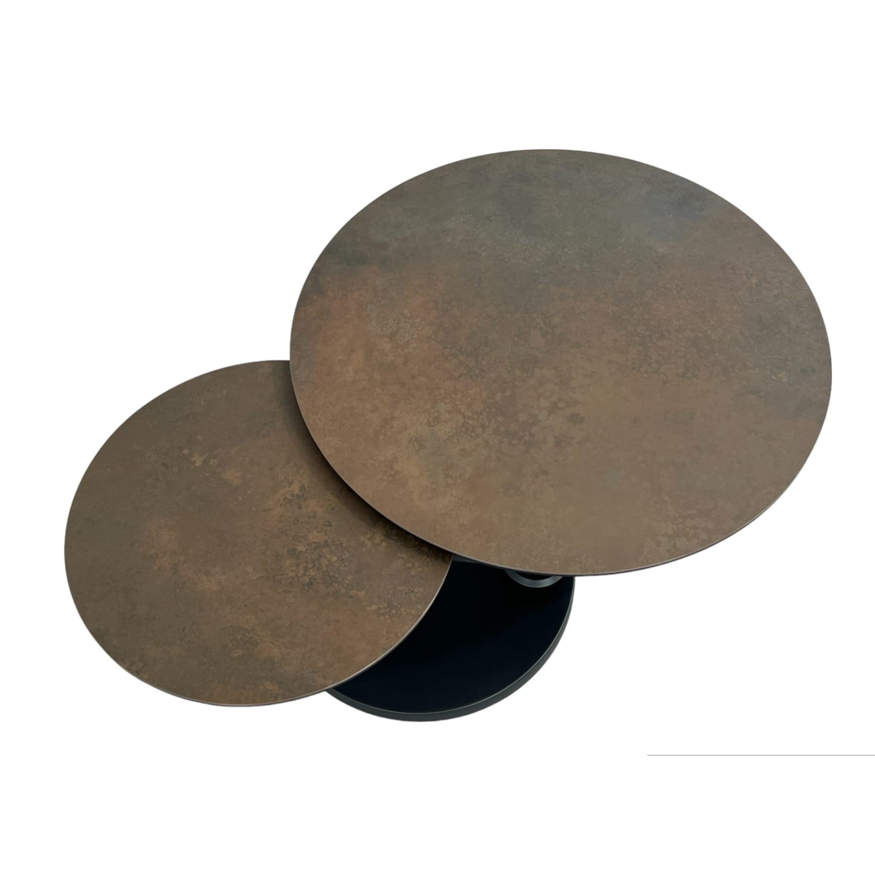 table basse pivotante en céramique bronze 4 table basse pivotante en ceramique bronze 4