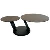 table basse pivotante en céramique bronze 6 table basse pivotante en ceramique bronze 6