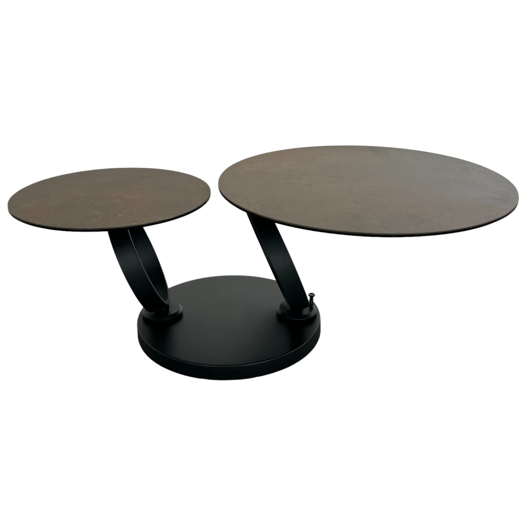 table basse pivotante en céramique bronze 6 table basse pivotante en ceramique bronze 6