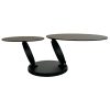 table basse pivotante en céramique bronze 7 table basse pivotante en ceramique bronze 7