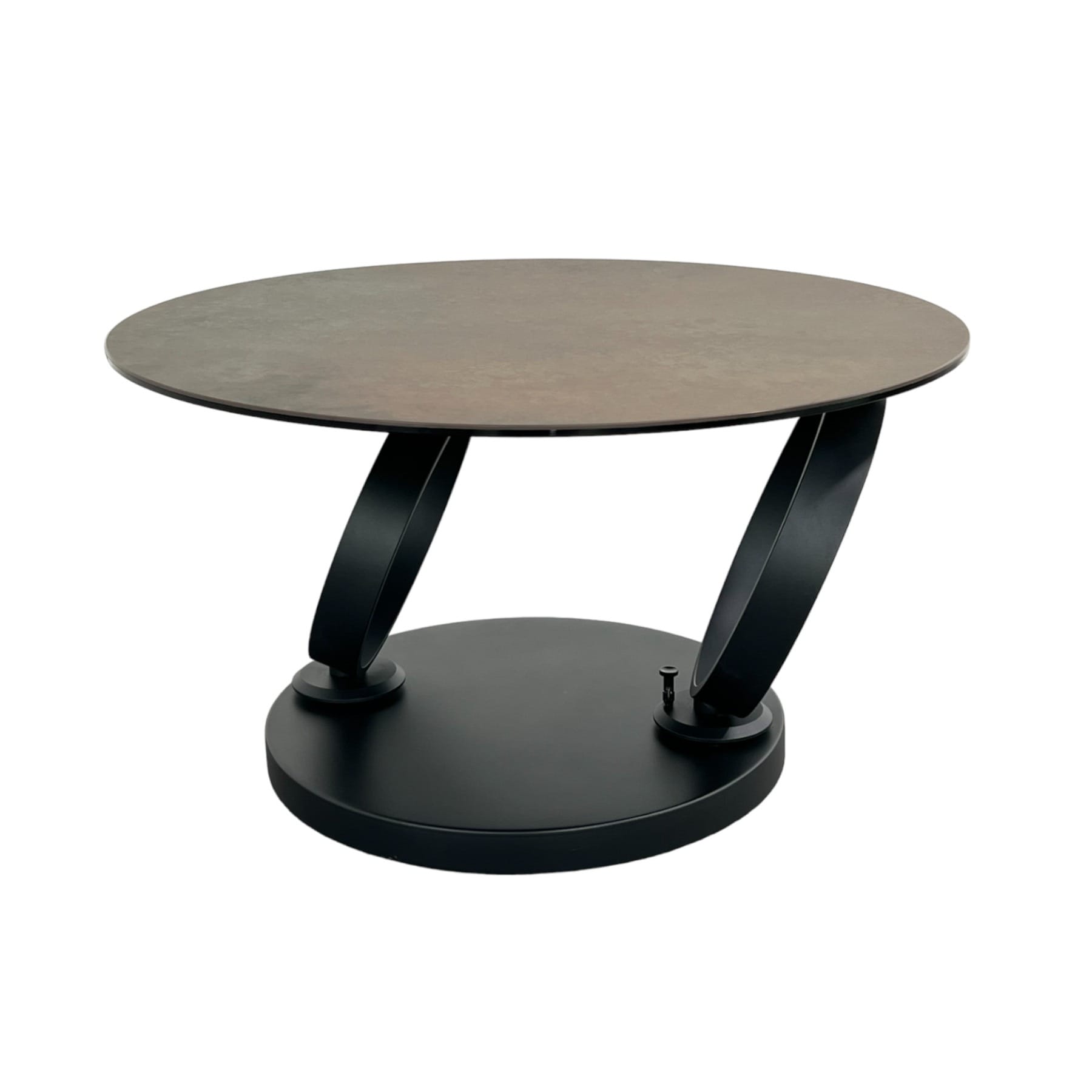 table basse pivotante en céramique bronze 8 table basse pivotante en ceramique bronze 8