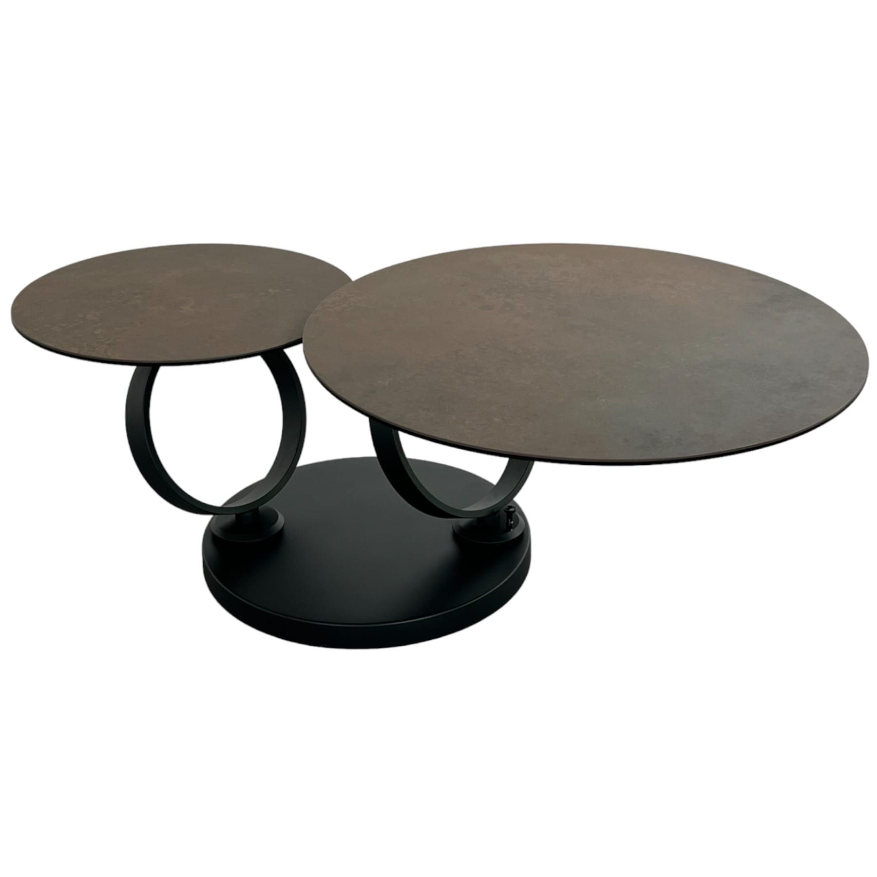 table basse pivotante en céramique bronze 9 table basse pivotante en ceramique bronze 9