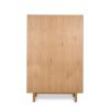Buffet Vitrine Chene Clair Sirocco 4 Portes 6