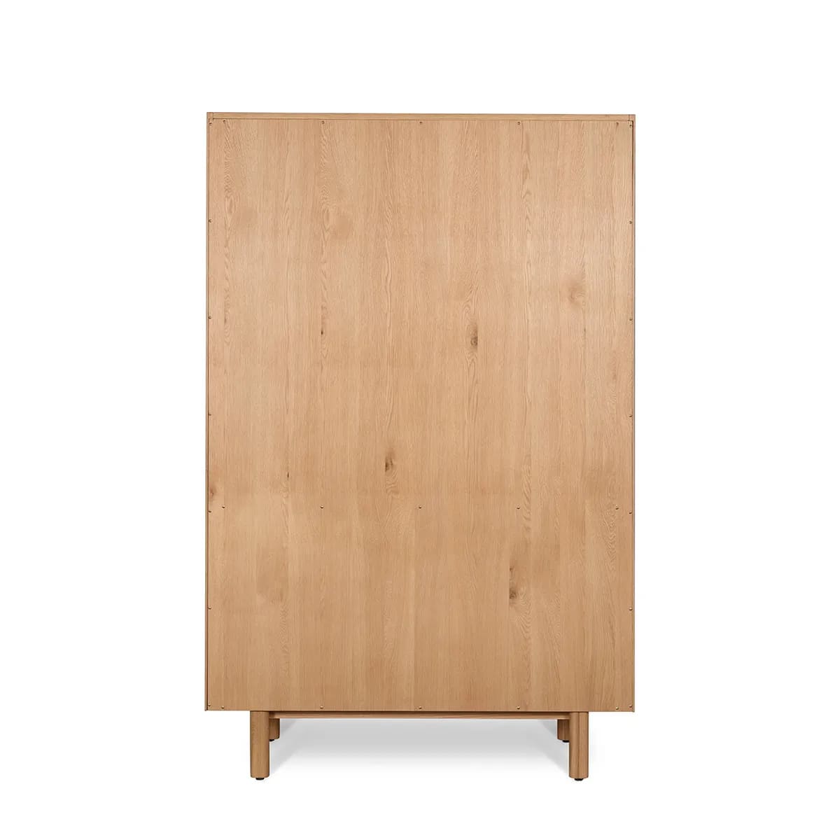 Buffet Vitrine Chene Clair Sirocco 4 Portes 6