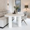 Table Bloomstone 235 cm -table blanche-table galet-forme-organique-majdeltier-design3 Table Bloomstone 235 cm table blanche table galet forme organique majdeltier design3