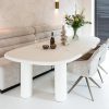 Table Bloomstone 235 cm-table-organique-blanche-galet-design-majdeltier Table Bloomstone 235 cm table organique blanche galet design majdeltier
