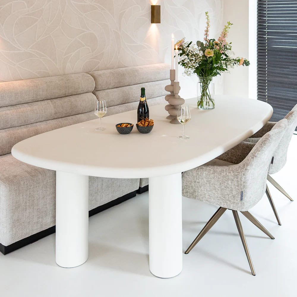 Table Bloomstone 235 cm-table-organique-blanche-galet-design-majdeltier Table Bloomstone 235 cm table organique blanche galet design majdeltier